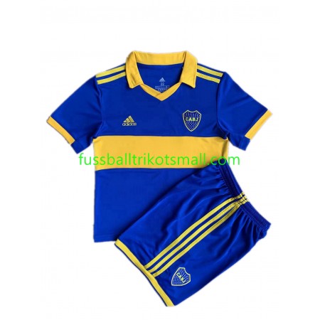 Fußballtrikots CA Boca Juniors Kinder 2022-2023 Kurzarm Heimtrikotsatz kaufen